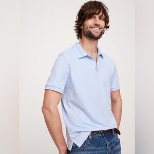 Banana Republic Light Blue Men's Polo Shirt